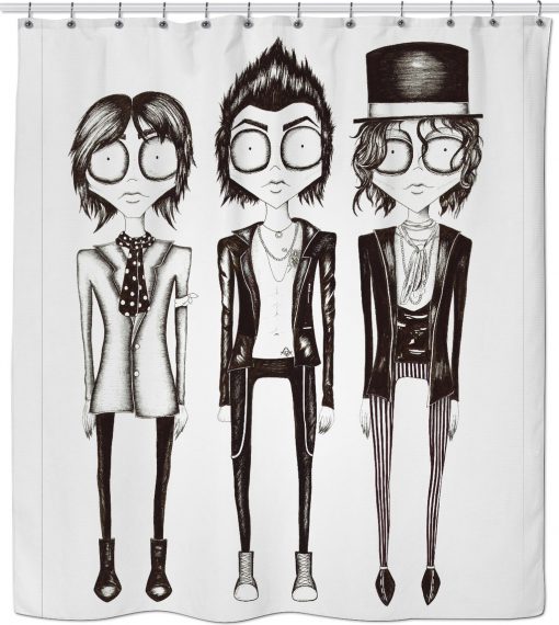 Palaye Burton Shower Curtain KM