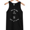 Pray To Jesus Party To Satan Tanktop KM