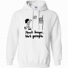 Shoot Hoops Not People Hoodie KM