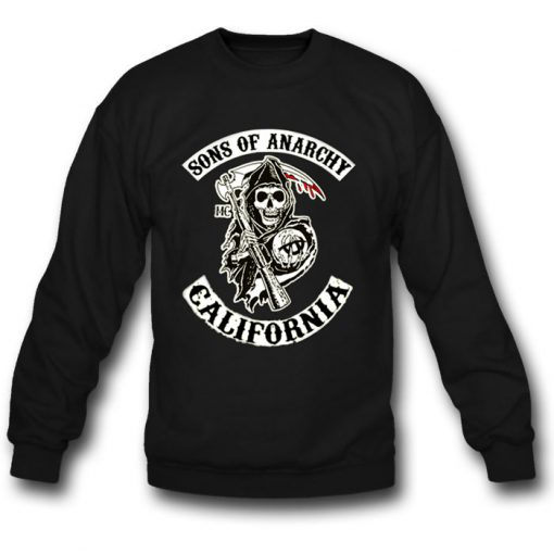 Sons Of Anarchy California Sweatshirt KM