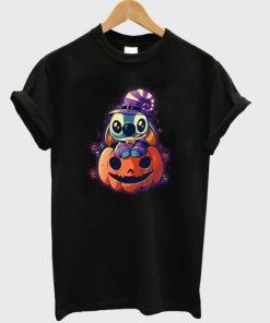 Stitch And Pumpkin T-Shirt KM