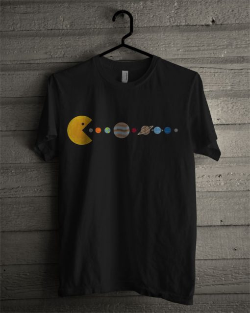 Sun Eating Other Planets Funny T shirt KM