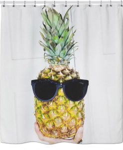 Swag Pineapple Shower Curtain KM