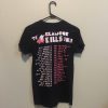 The Glamour Kills 2009 Tour T Shirt Back KM