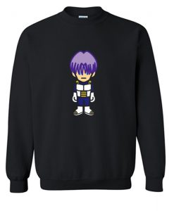 Trunks In Saiyan Armor Dragon Ball Z Sweatshirt Sweatshirt KM