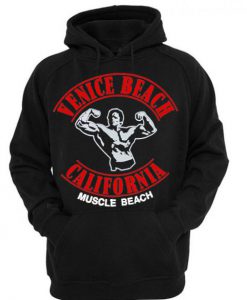 Venice Beach California Muscle Beach Hoodie KM