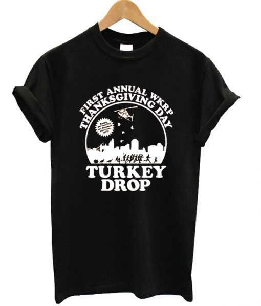 WKRP Turkey Drop T-Shirt KM