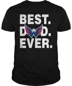Washington Capitals Best Dad Ever T shirt KM