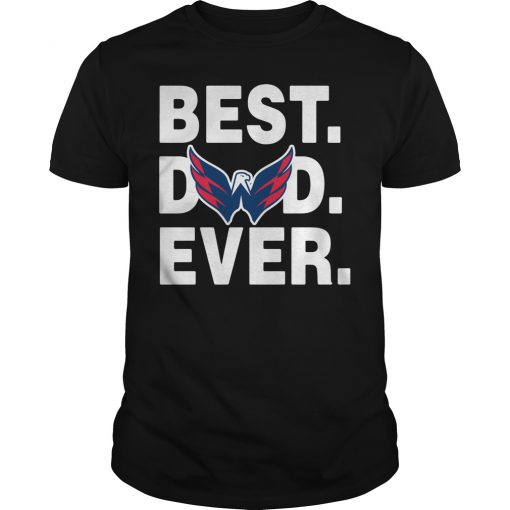 Washington Capitals Best Dad Ever T shirt KM