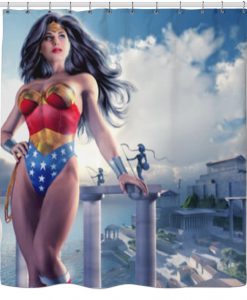 Wonder Women Shower Curtain KM