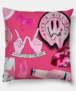 pretty in pink Pillow KM