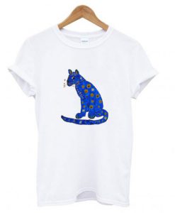 Abba Blue Cat T Shirt KM