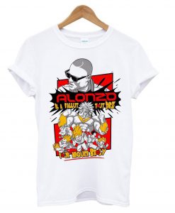 Alonzo Rap Hip Hop Il a Fallut Tout DBZ Pour Niquer Broly T Shirt KM