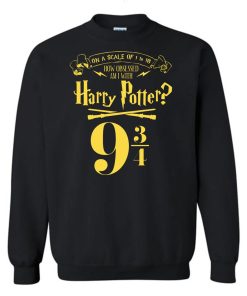 An A Scale Of 1 to 10 How Obsessed Am I With Harry Potter Sweatshirt KM