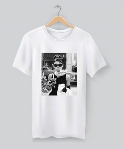 Audrey Hepburn Sunglasses Breakfast at Tiffany T Shirt KM