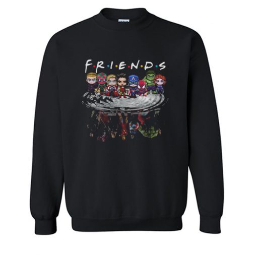 Awesome Friends Avengers Chibi Characters Sweatshirt KM