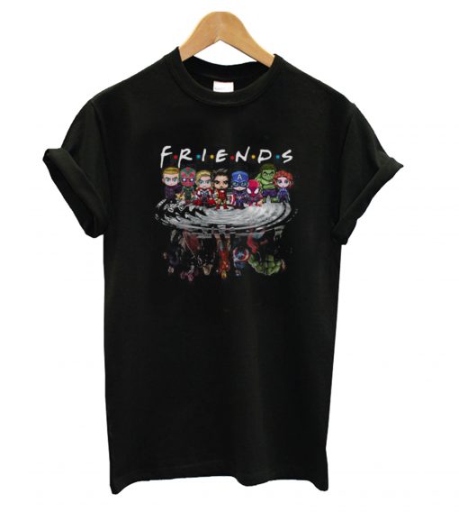 Awesome Friends Avengers Chibi Characters T Shirt KM