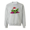 Baby Yoda christmas Cricut Sweatshirt KM