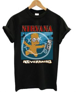 Bart Simpson Nirvana Nevermind T-shirt KM