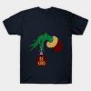 Be Kind Grinch Hand Holding BAll Christmas T Shirt KM