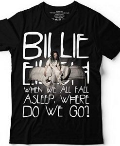 Billie Eilish When We All Fall Asleep World Tour 2019 T-Shirt KM