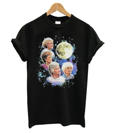 Bioworld The Golden Girls Women’s Four Golden Girls Moon T Shirt KM