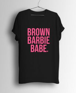 Brown Barbie Babe T Shirt KM