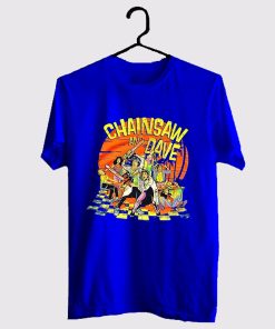 Chainsaw and Dave 80s Movie T Shirt KM