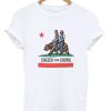 Cheech and Chong California Republic Flag T Shirt KM