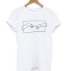 Creation Hands Line Art T Shirt KM