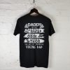 Daddy You Are My Favourite Viking Dad T-Shirt Back KM