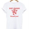 Diet Choke 80s Vintage Tee Shirt KM