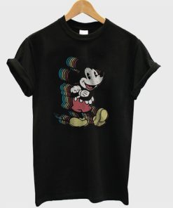 Disney Mickey Mouse Rainbow T Shirt KM