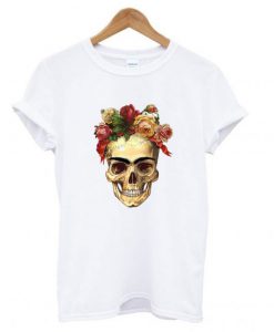 Frida Kahlo Sugar Skull T Shirt KM