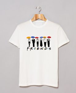 Friends Umbrella Design T Shirt KM