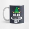 Head Lunch Elf Christmas Mug KM