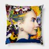 Hillary Clinton Floral Pillow KM