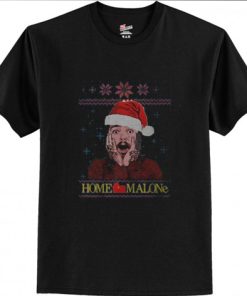 Home Malone Funny Post Malone Ugly Christmas T Shirt KM