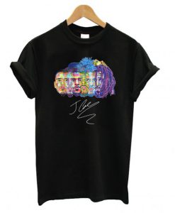 J Cole Signature Illustrator T Shirt KM