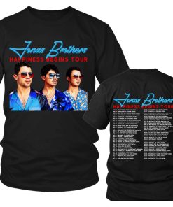 Jonas-Boyband Tour Happiness 2019 T-Shirt KM