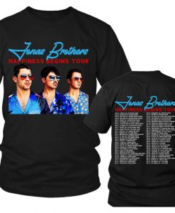 Jonas-Boyband Tour Happiness 2019 T-Shirt KM