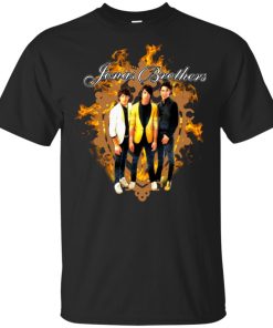 Jonas Brothers 2008 Tour Burnin’ Up T-Shirt KM