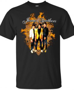 Jonas Brothers 2008 Tour Burnin’ Up T-Shirt KM