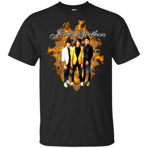 Jonas Brothers 2008 Tour Burnin’ Up T-Shirt KM