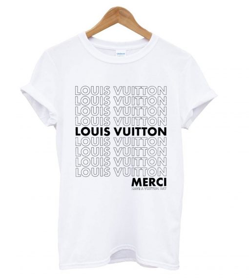 Louis Vuitton Merci T Shirt KM