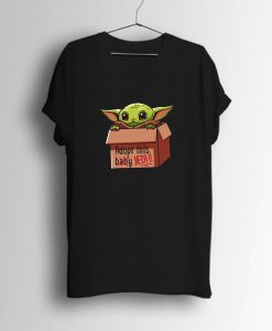 Mandalorian Baby Yoda Adopt a baby 2020 T-Shirt KM