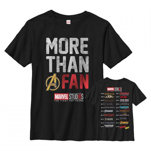 Marvel Studios 10th Anniversary T-Shirt KM