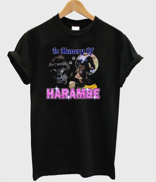 Memory Of Harambe T Shirt KM