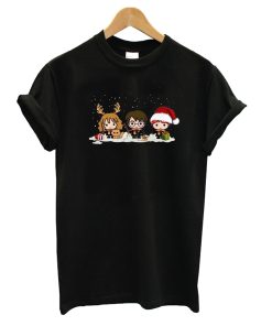 Merry Christmas Harry Potter Characters T Shirt KM