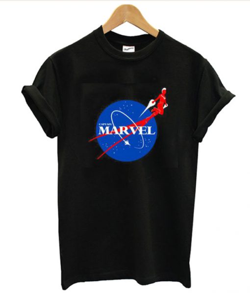 Nasa Captain Marvel T-Shirt KM